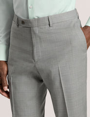 Men WINTER Soft Check Wool Modern Fit Suit Pants - Ted Baker
