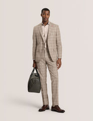 Men WRIGHT Tonal Check Modern Fit Suit Jacket - Ted Baker