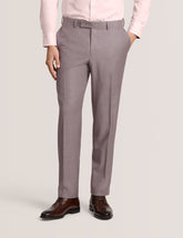 Men WINTER Sharkskin Wool Modern Fit Suit Pants - Ted Baker