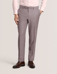 Men WINTER Sharkskin Wool Modern Fit Suit Pants - Ted Baker