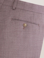 Men WINTER Sharkskin Wool Modern Fit Suit Pants - Ted Baker