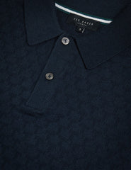 Men MORAR - T Knit Long Sleeve Polo Top - Ted Baker