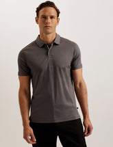 Men ZEITER - Slim Fit Pure Cotton Polo Shirt - Ted Baker