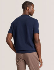 Men MODERN VISCOSE BLEND CREW - Sea Navy - Ted Baker