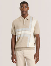 Men INTARSIA - Short Sleeve Sweater Polo - Ted Baker