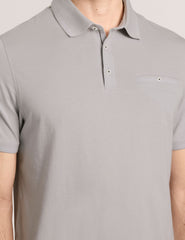 Men POLO - Button Up Polo - Ted Baker