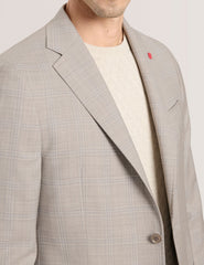 Men WINFRED Mixed Plaid Wool Tailored Blazer - Ted Baker