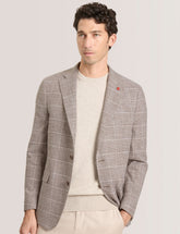 Men WINFRED Grid Check Cotton Blend Blazer - Ted Baker