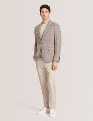 Men WINFRED Grid Check Cotton Blend Blazer - Ted Baker