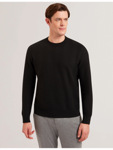 Men JAMALS - Herringbone Knit Crew Neck Sweater - Ted Baker