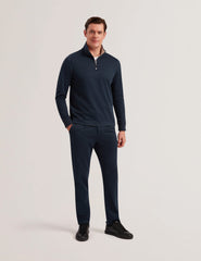 Men PRYOR - Half Zip Funnel Neck Sweatshirt - Ted Baker