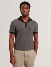 Sale GREGRY Contrast Stitch Knit Cotton Polo Shirt - Ted Baker