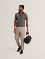 Sale GREGRY Contrast Stitch Knit Cotton Polo Shirt - Ted Baker