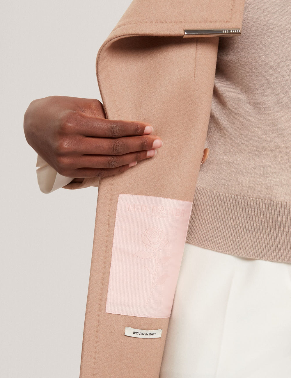 Women|Sale ROSESS Short Belted Wool Wrap Coat - Ted Baker