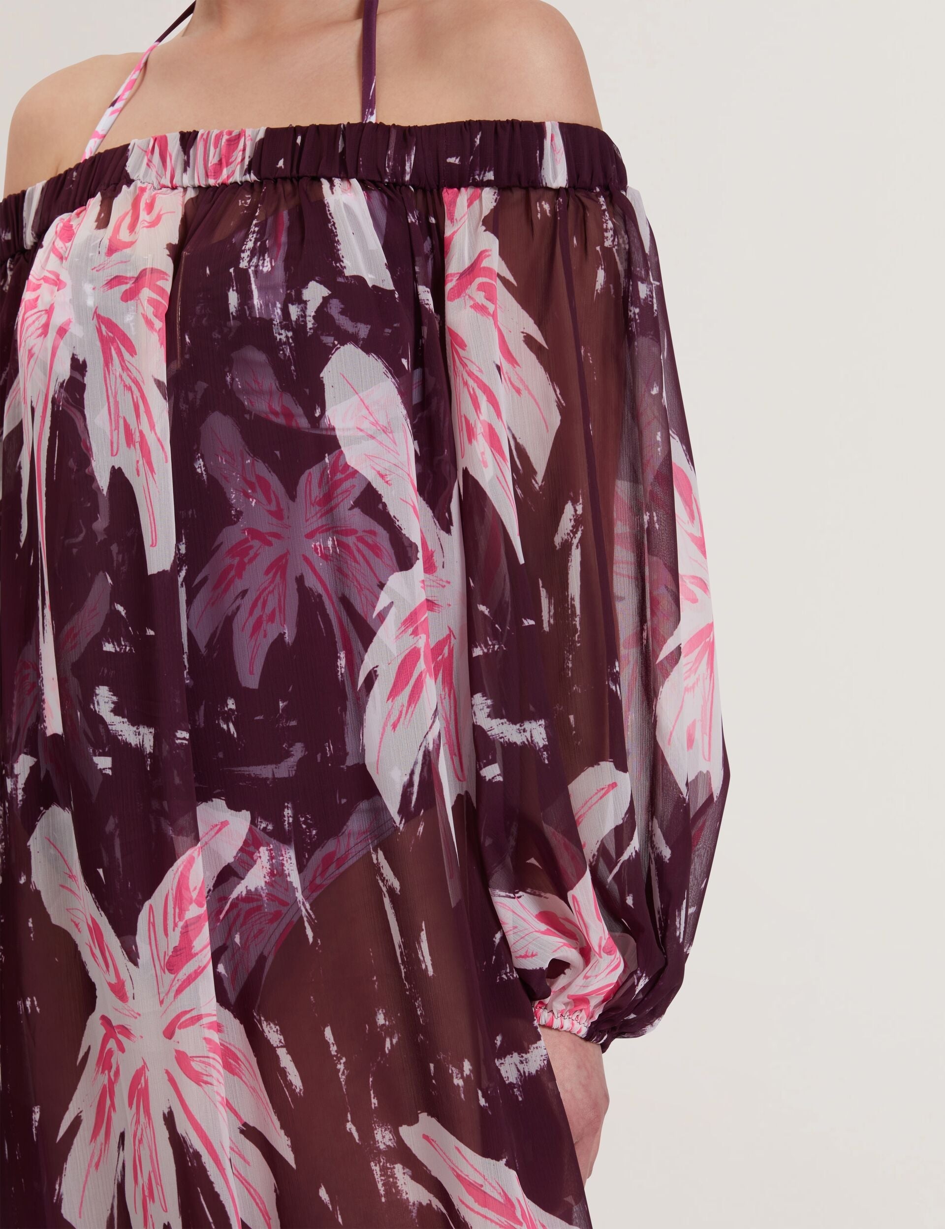 Women MONTAYA - Floral Bardot Maxi Dress Beach Cover-Up - Ted Baker