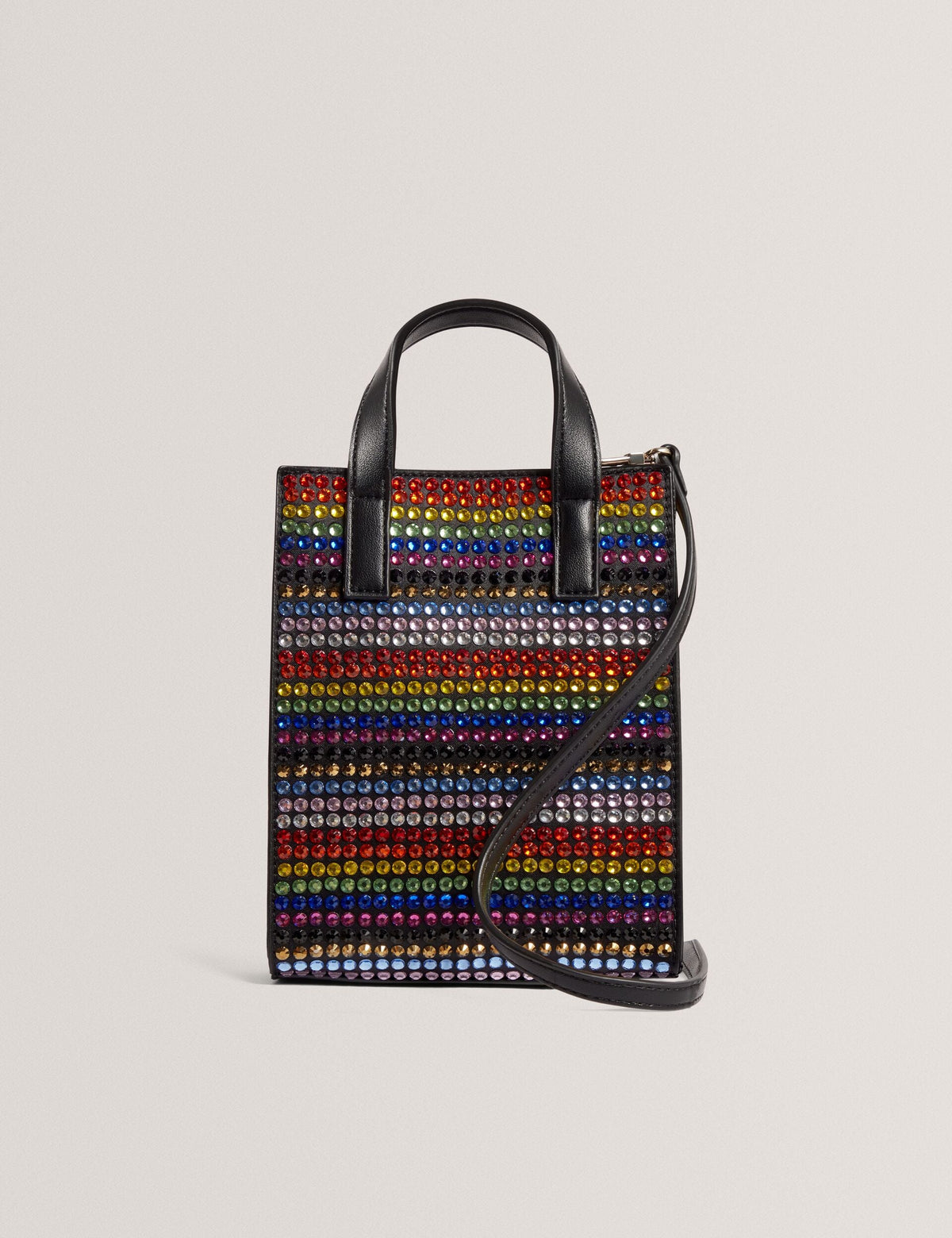 Women PRIDEZ - Striped Mini Imitation Icon Bag - Ted Baker