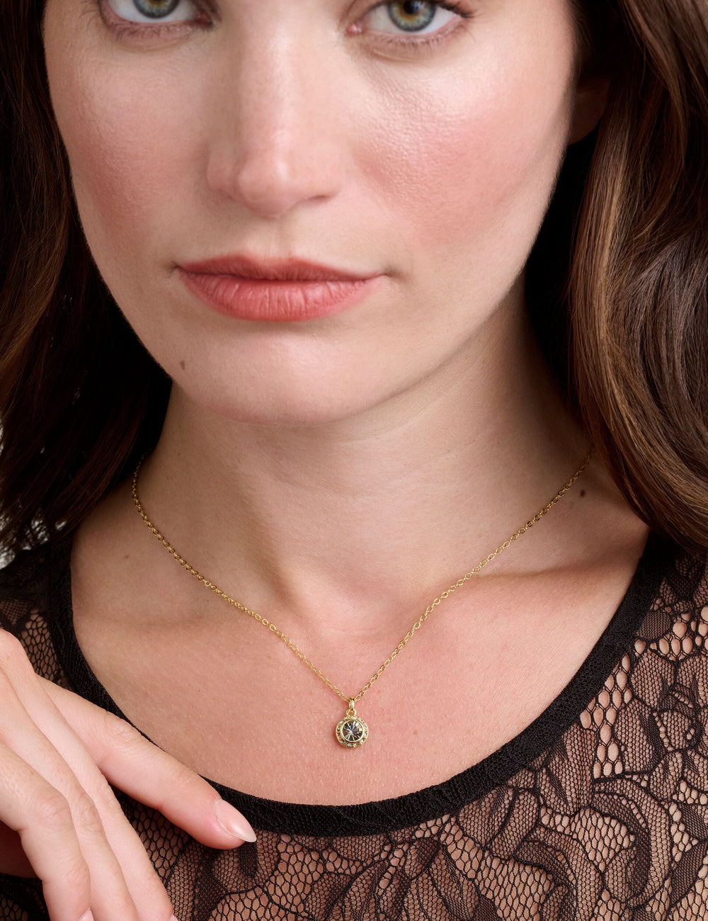 Women SOLTELL - Solitaire Sparkle Crystal Pendant Necklace - Ted Baker