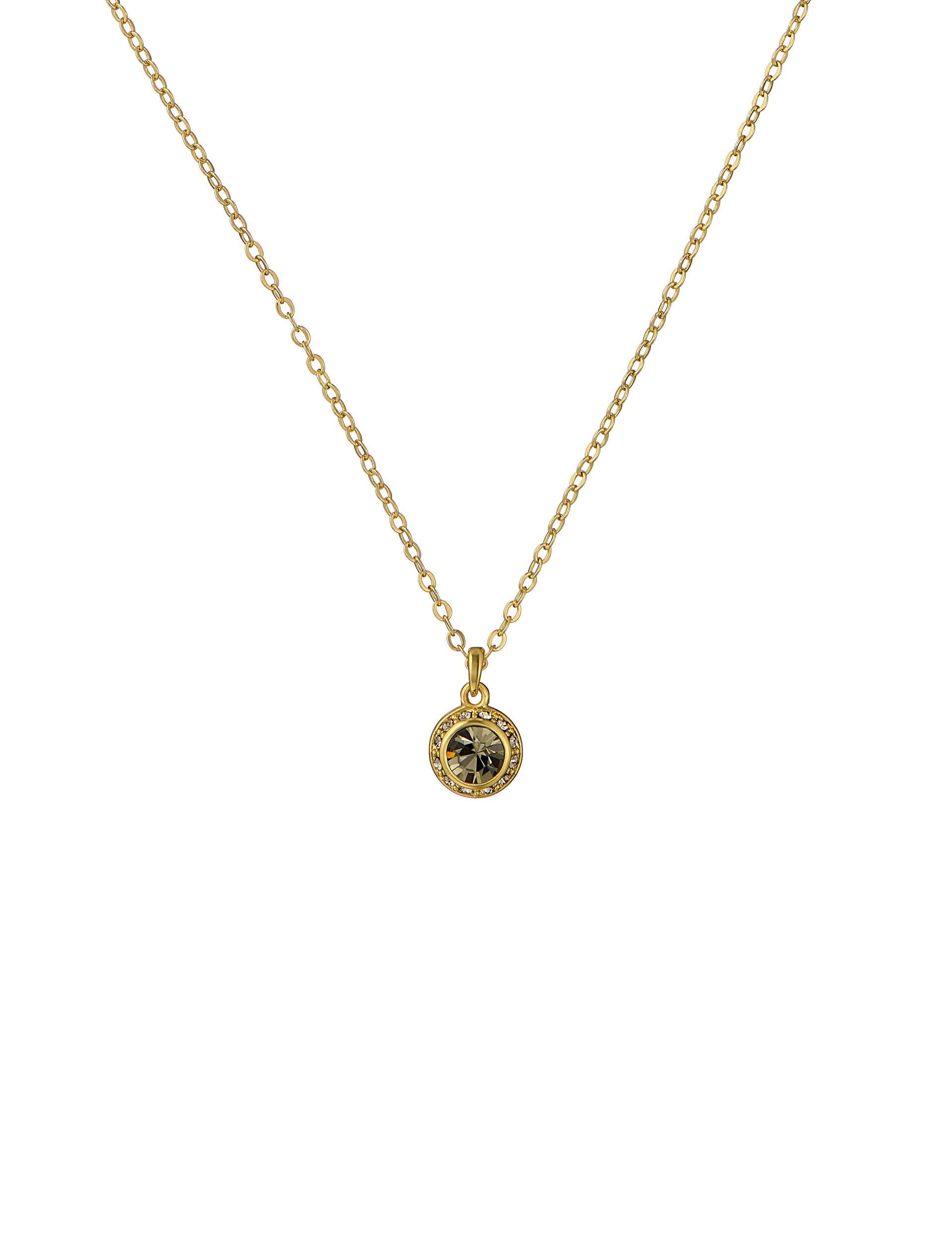 Women SOLTELL - Solitaire Sparkle Crystal Pendant Necklace - Ted Baker