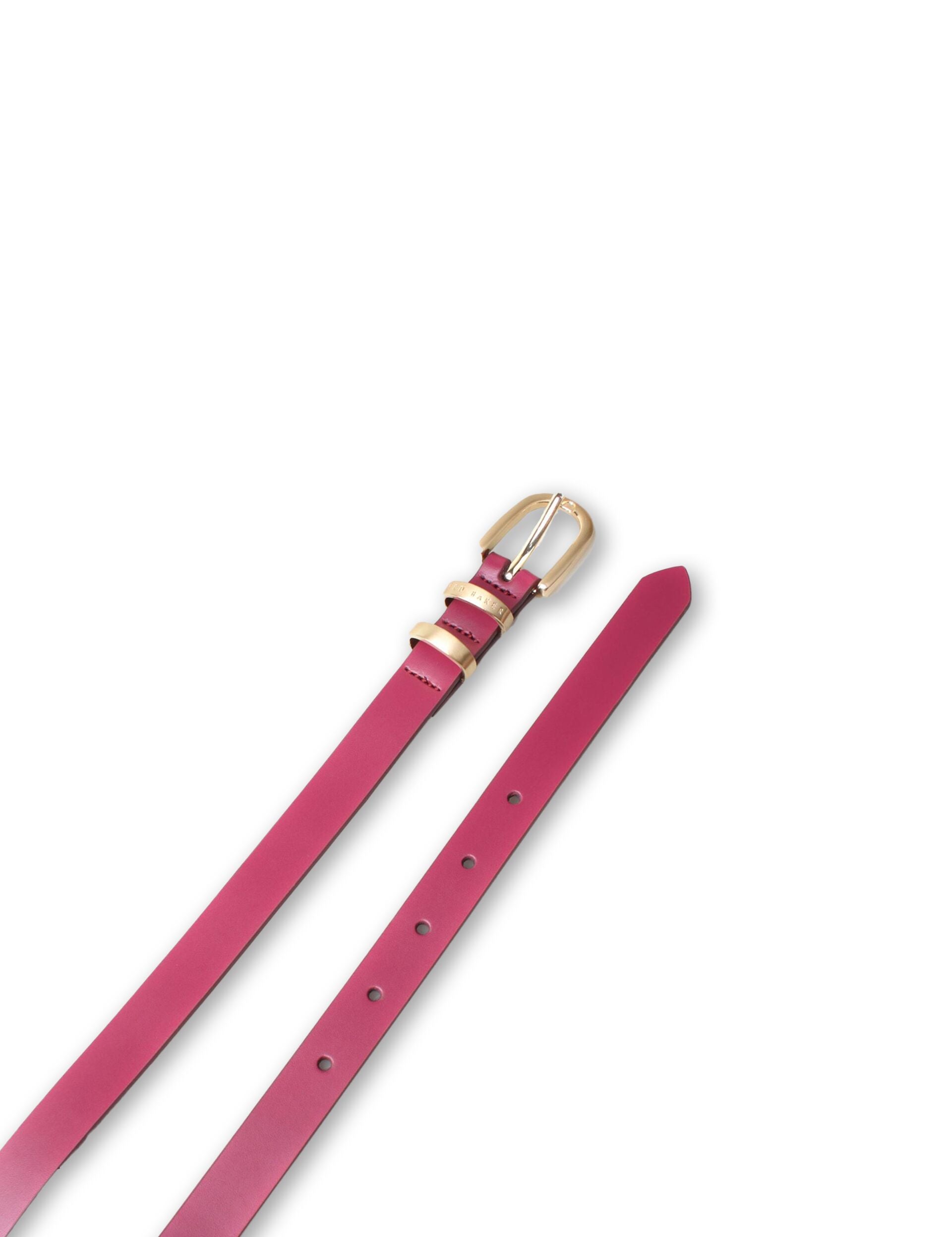 Women DUBELLAA - Smooth Narrow Belt - Ted Baker
