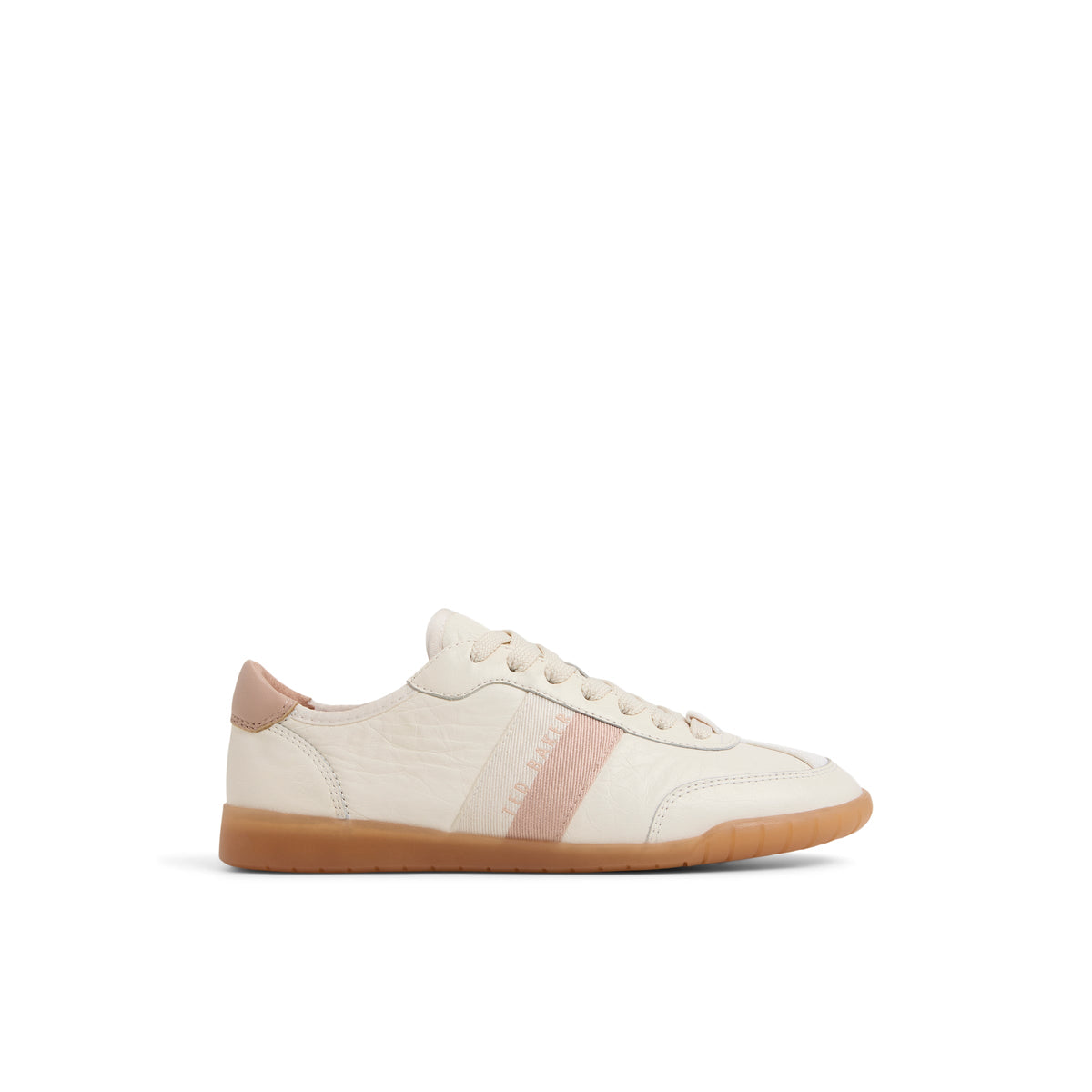 Women BEA Logo Stripe Leather Sneakers - Ted Baker