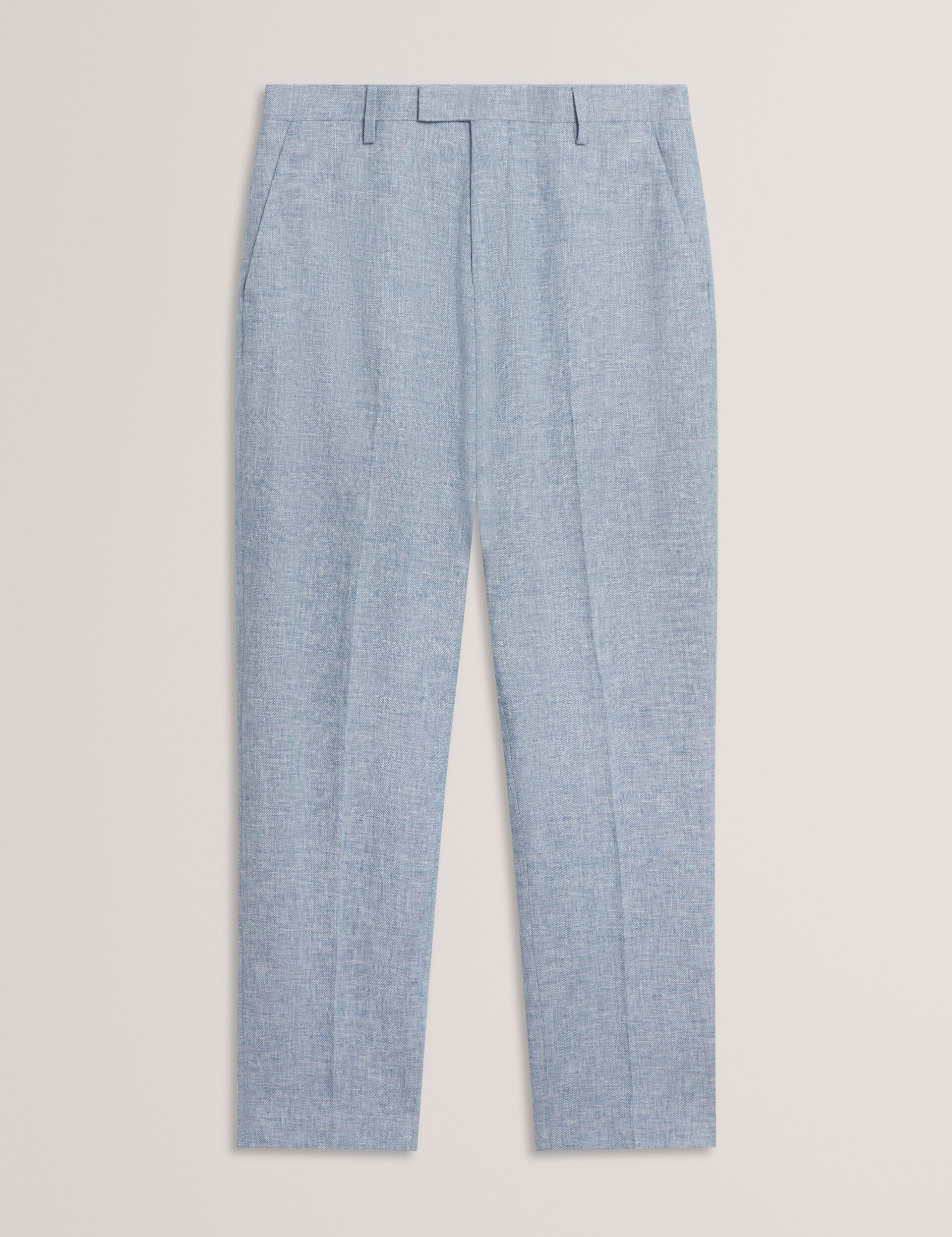 Men GIVRANT Tailored Linen Blend Slim Fit Pants - Ted Baker