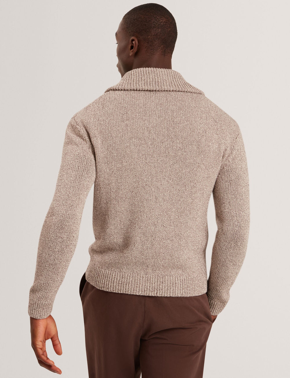 Men|Sale VARINK Twisted Yarn Knit Zip-Through Jumper - Ted Baker