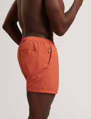 Men HEFFNER - Seersucker Mid-Length Swim Shorts - Ted Baker