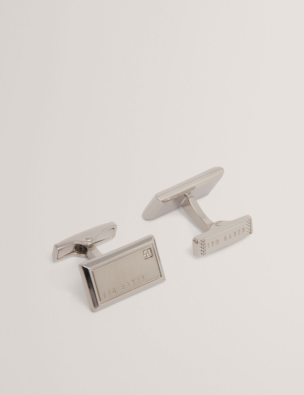Men|Sale KRISTOL Crystal Detail Brushed Metal Cufflinks - Ted Baker