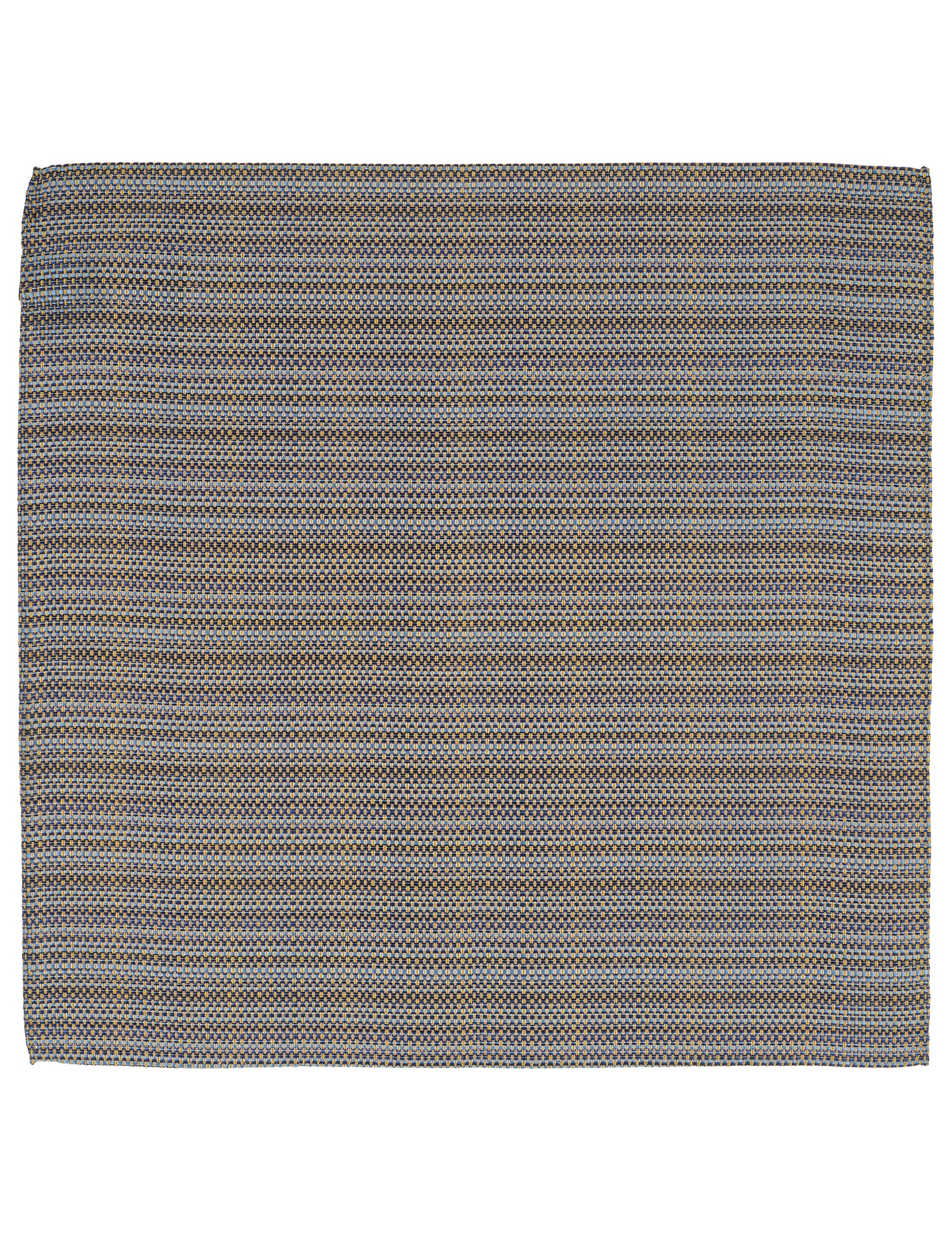 Men AMWELLPS Woven Stripe Silk Pocket Square - Ted Baker