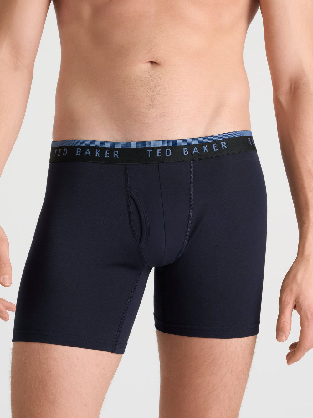 Men 4 Pack Cotton Stretch Boxer Briefs - Ted Baker