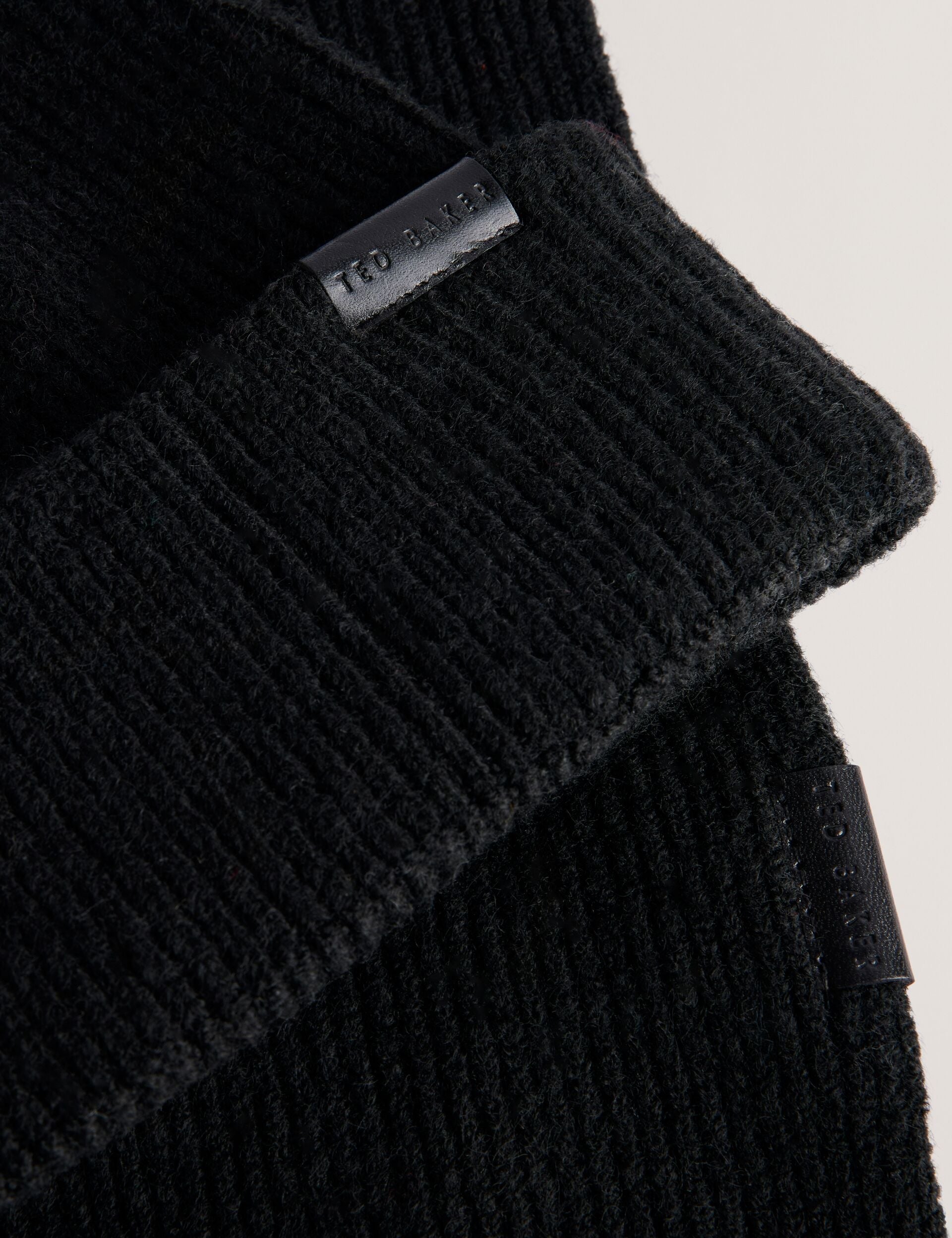Sale|Men ALLIIES - Ribbed Knit Hat And Scarf Set - Ted Baker