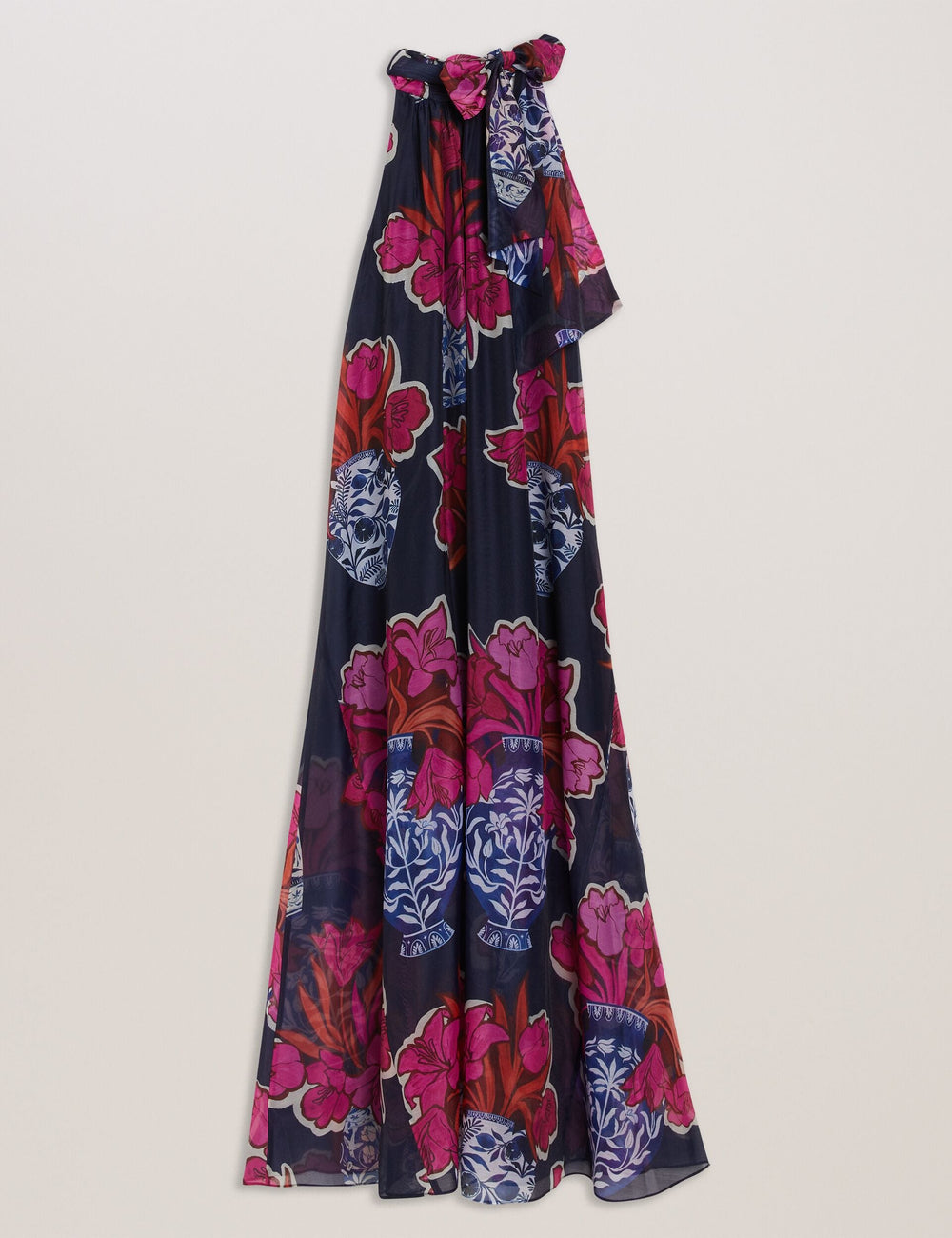 Women KINOSEI - Printed Organza Maxi Dress - Ted Baker