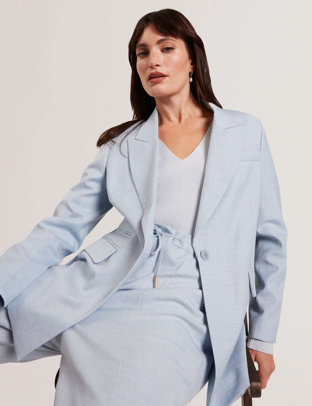Women CARNI - Relaxed Tailored Single Breasted Blazer - Ted Baker