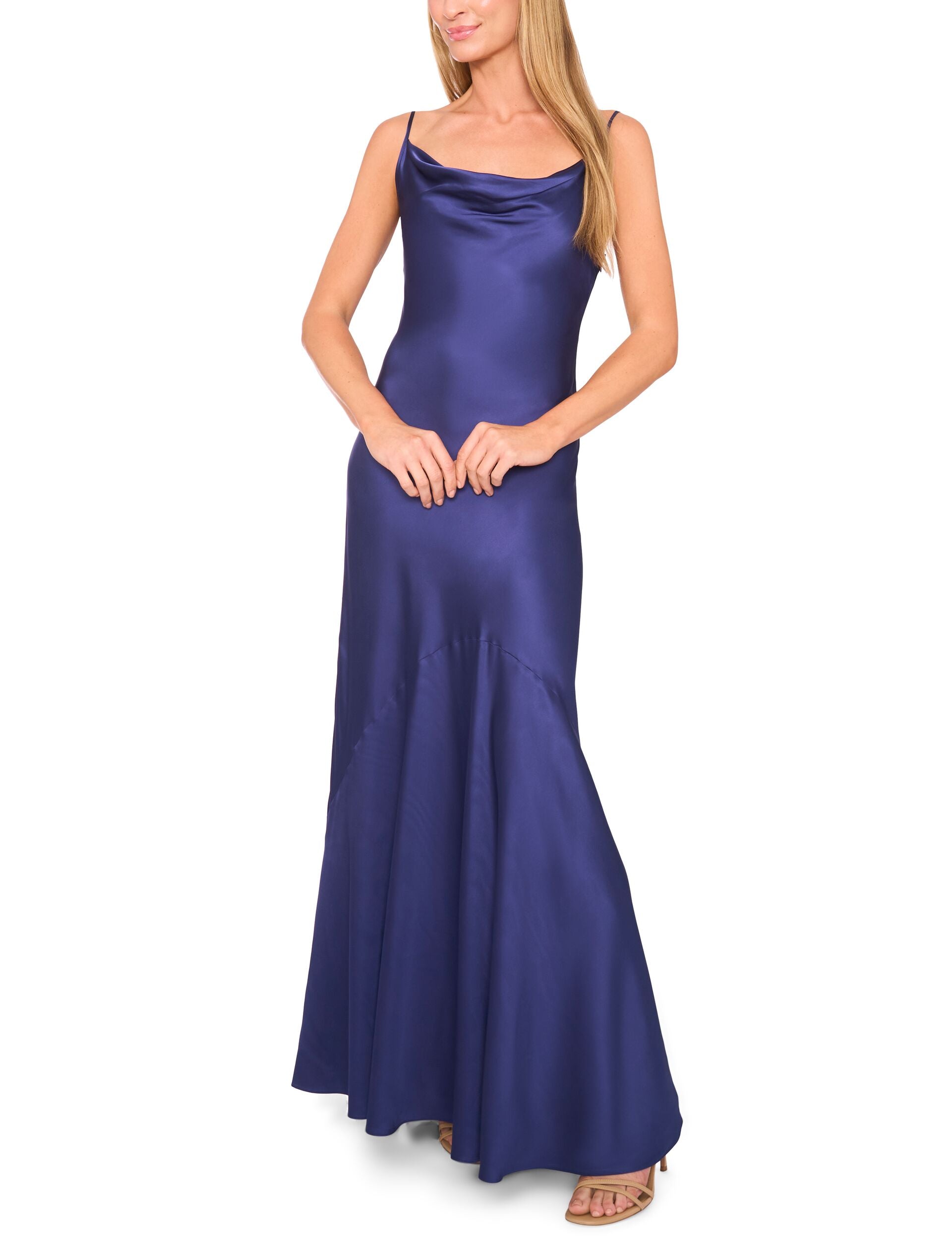 Women EILA - Cowl Neck Strap Dress - Ted Baker