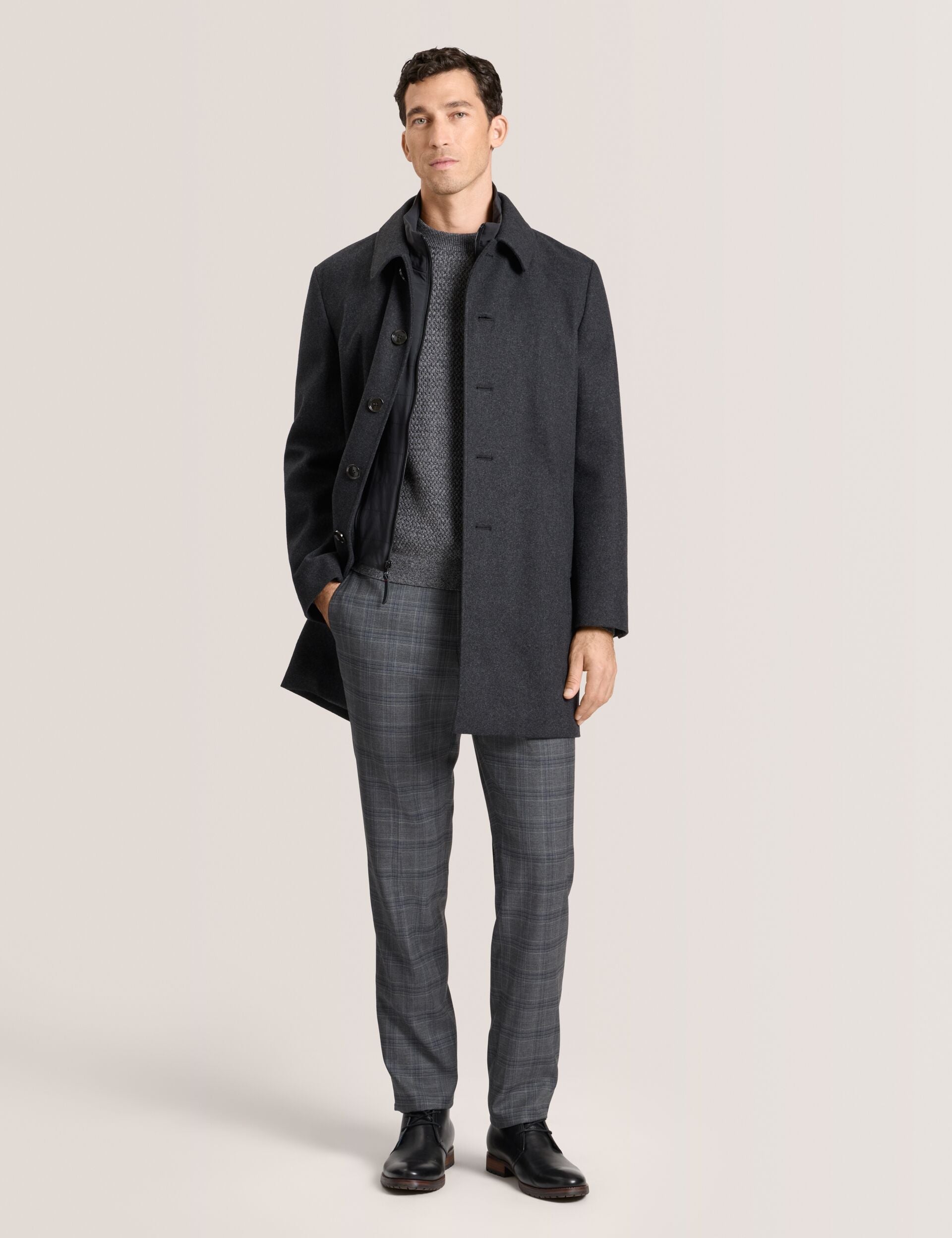 Men|Sale WIMBLEDON - Overcoat with Bib - Ted Baker