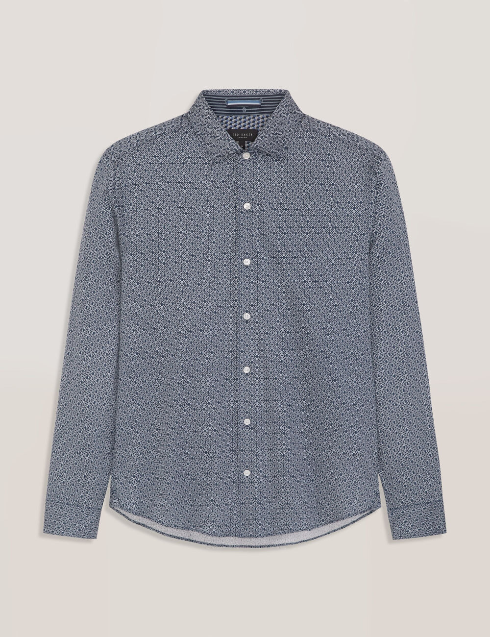 Men SOREN-CLAROT - Long Sleeve Clarot Print Shirt - Ted Baker