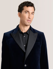 Men WEBSTER Velvet Single Breasted Tuxedo Jacket - Ted Baker