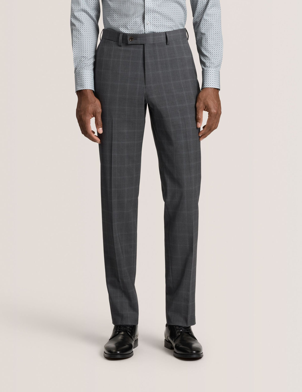 Men WINTER Window Check Modern Fit Suit Pants - Ted Baker