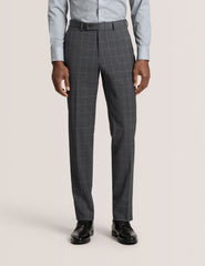 Men WINTER Window Check Modern Fit Suit Pants - Ted Baker