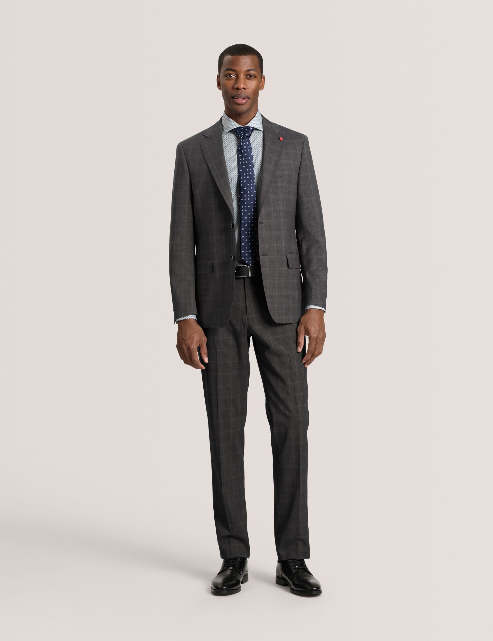 Men WINTER Window Check Modern Fit Suit Pants - Ted Baker