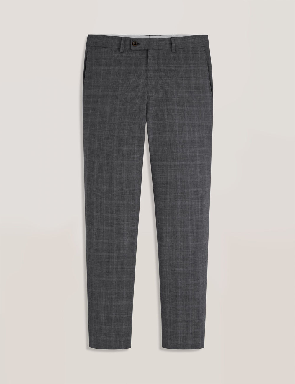 Men WINTER Window Check Modern Fit Suit Pants - Ted Baker