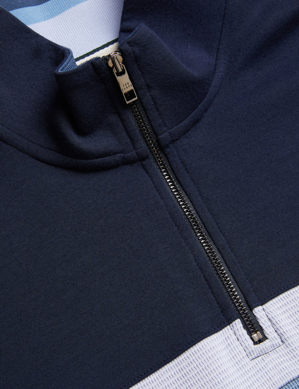 Men LONGMAN - Ombre Stripe Half-Zip Sweatshirt - Ted Baker