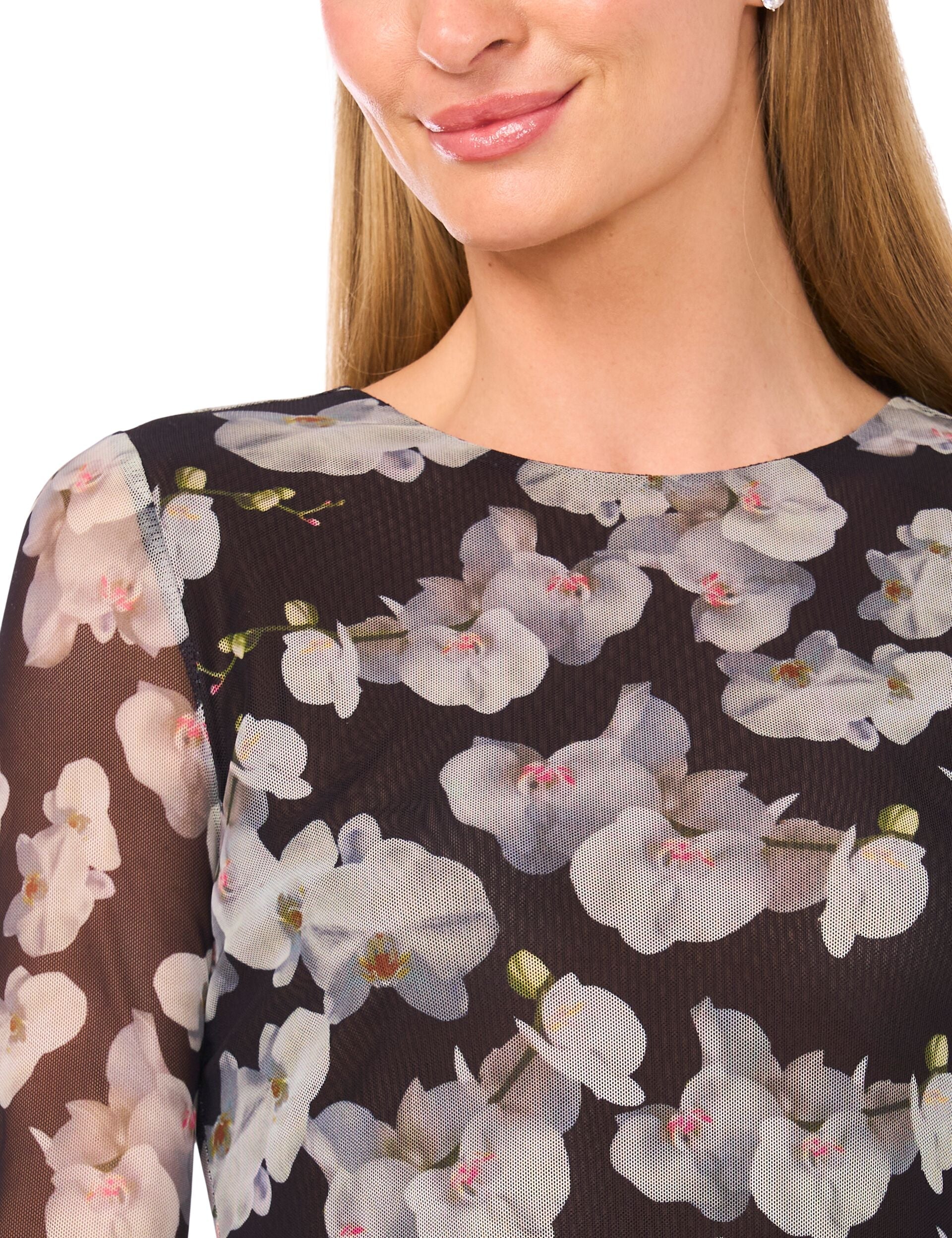 Women|Sale ORCHIRAE – Crew Neck Long Sleeve Top - Ted Baker