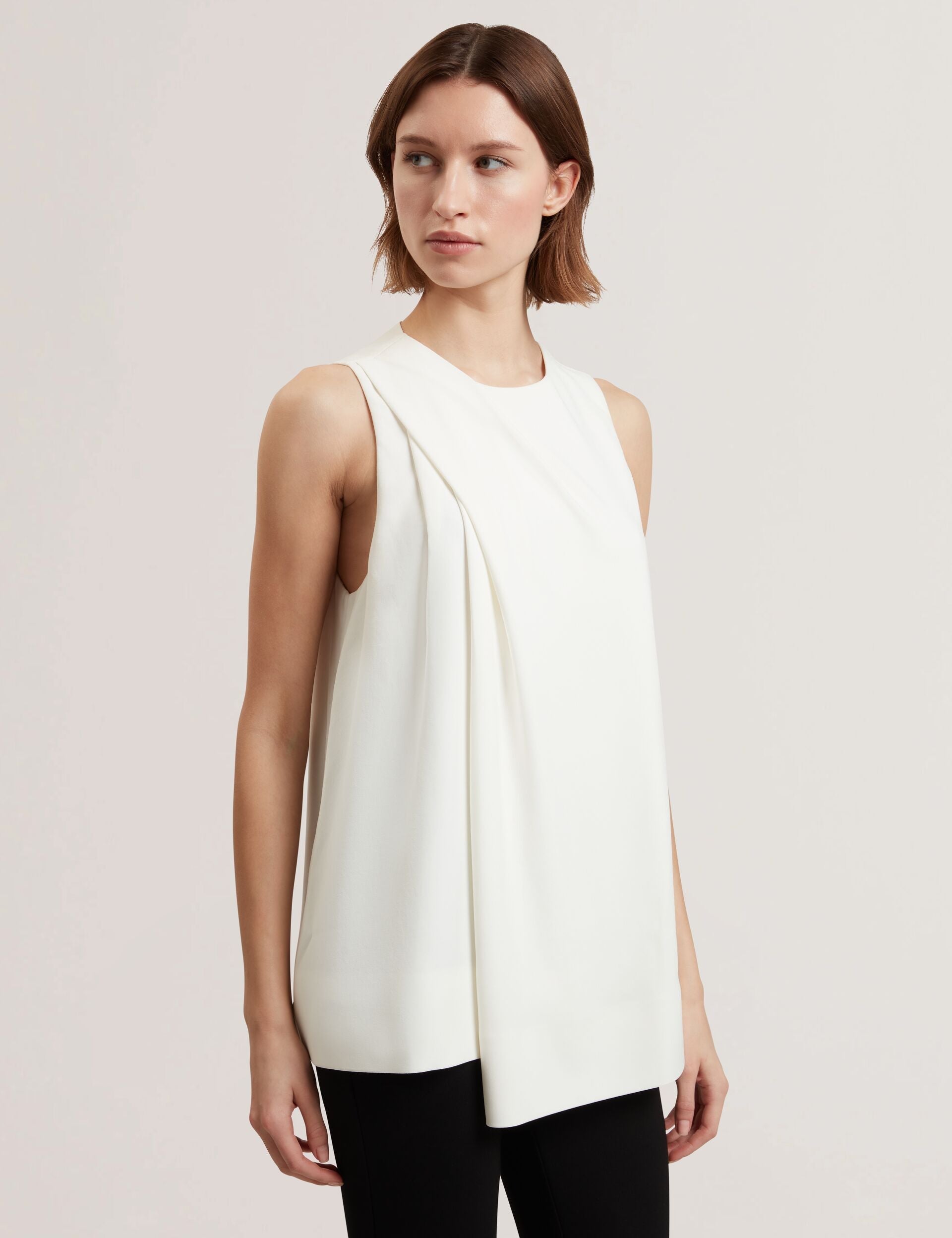 Women ICANA - Draped Front Asymmetric Sleeveless Top - Ted Baker