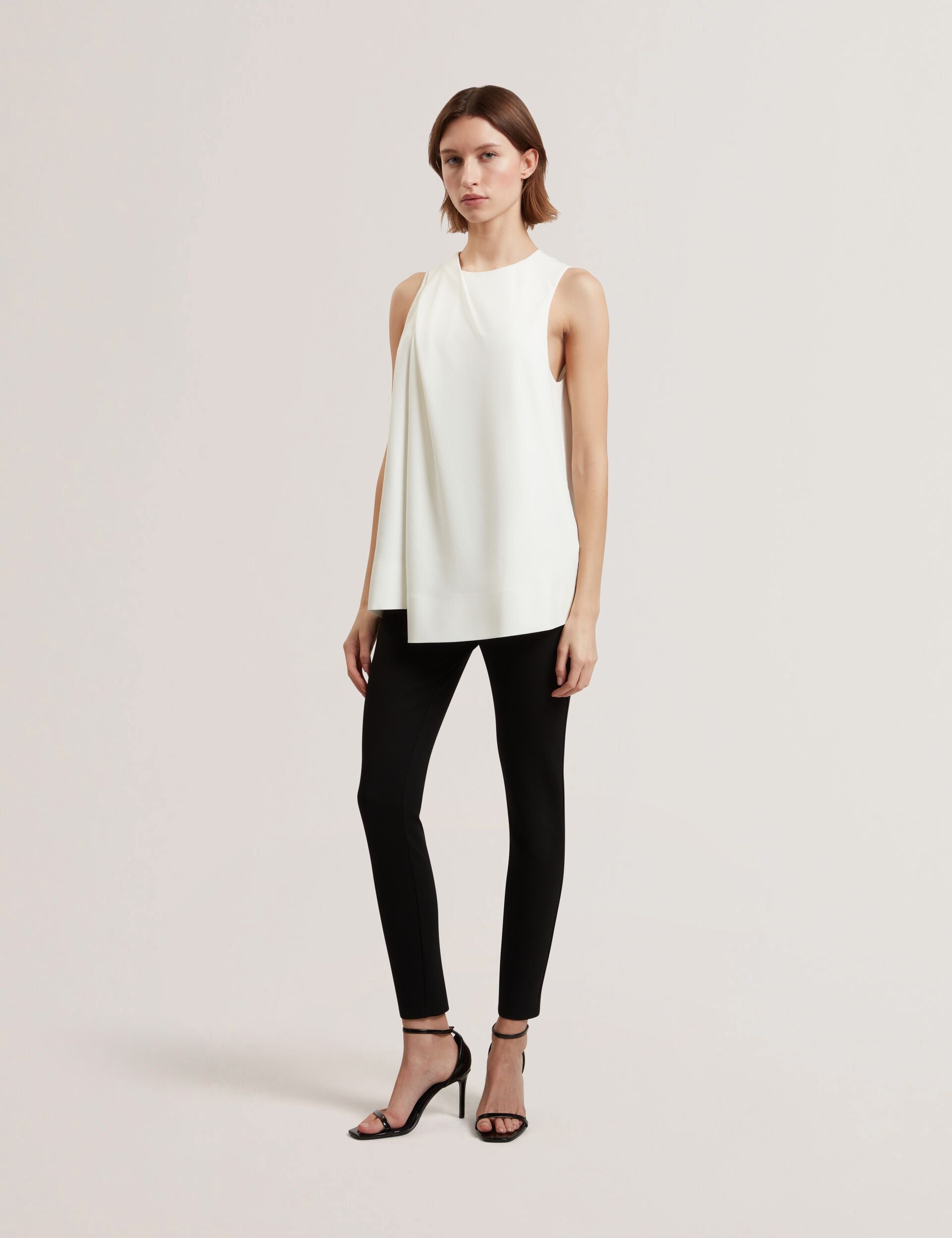 Women ICANA - Draped Front Asymmetric Sleeveless Top - Ted Baker