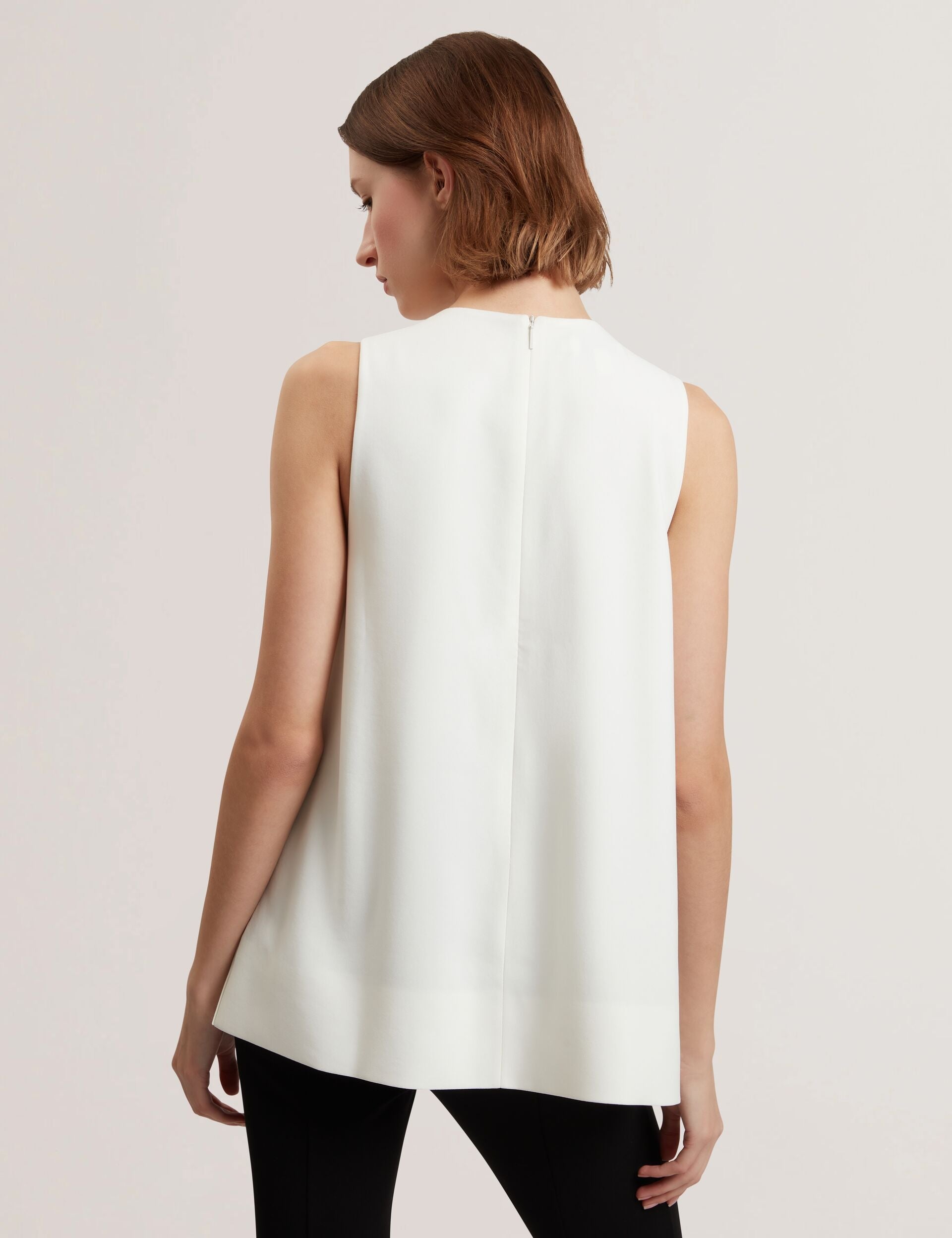 Women ICANA - Draped Front Asymmetric Sleeveless Top - Ted Baker