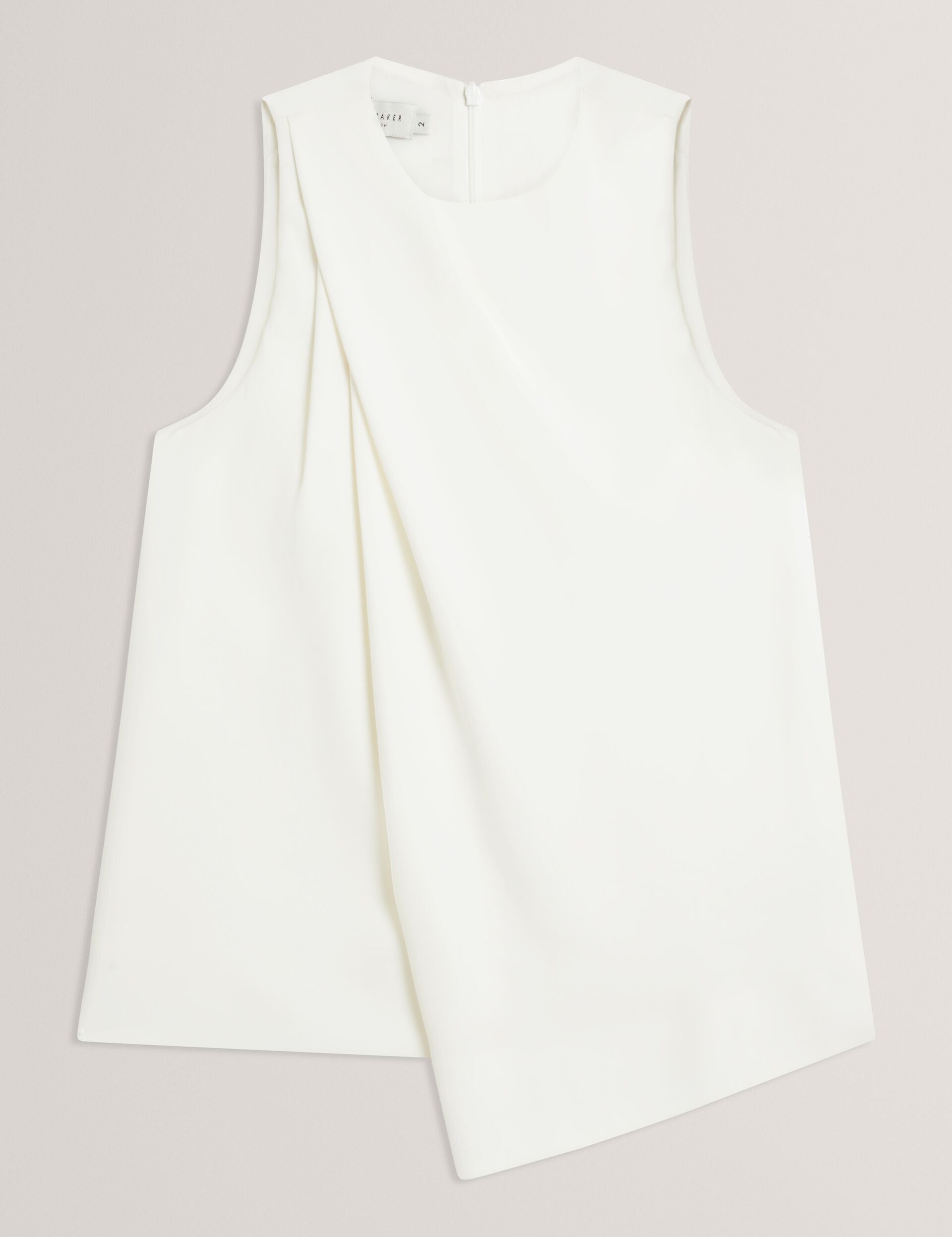Women ICANA - Draped Front Asymmetric Sleeveless Top - Ted Baker