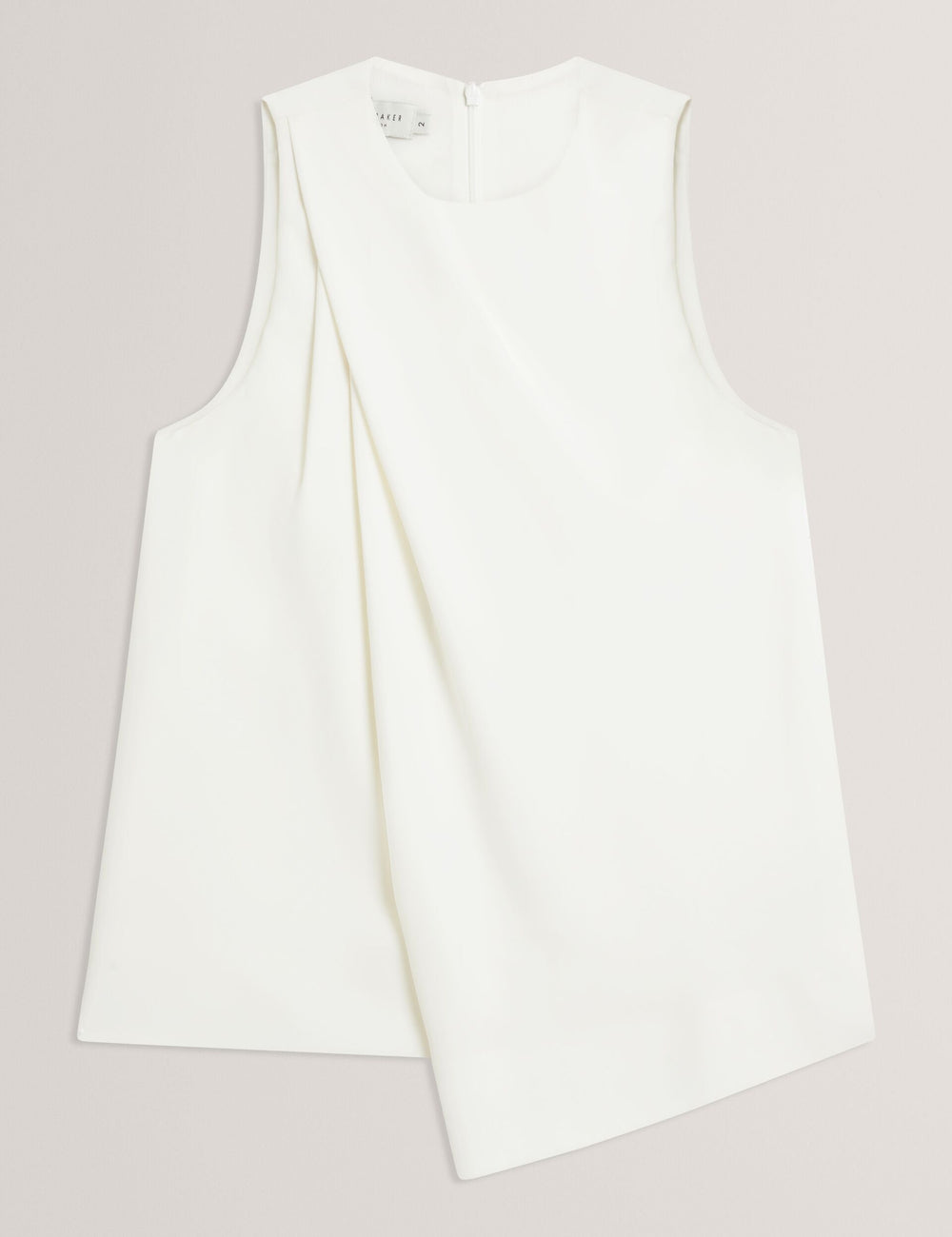 Women ICANA - Draped Front Asymmetric Sleeveless Top - Ted Baker