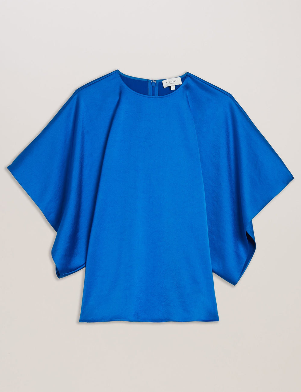 Women CHERIKA - Batwing Short Sleeve Satin Blouse - Ted Baker