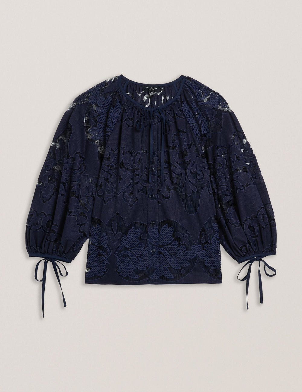 Women BACINA - Lace 3/4 Balloon Sleeve Blouse - Ted Baker